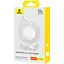 Кабель Baseus Free2Pull Mini Charging Cable USB-C to USB-C 60W 1 м Moon білий - мініатюра 2