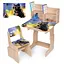 Дитяча Парта N 2071-2-3 дерево, зі стільчиком - мініатюра 1