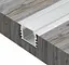 LED профіль врізний. Розсіювач PC морозний в комплекті. 2м KLOODI KLP1612KR 2 - мініатюра 4