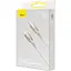 Кабель Baseus Glimmer Series Fast Charging USB-C to Lightning 20w 1m White (CADH000002) [155528] - мініатюра 6