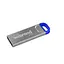 USB флеш накопитель Wibrand 64GB Falcon Silver-Blue USB 2.0 (WI2.0/FA64U7U) - миниатюра 1