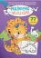 Перша кольорова розмальовка з розвивальними завданнями. Малюємо динозаврів - мініатюра 1