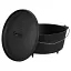 Котел с крышкой Bo-Camp Dutch Oven Cast Iron Black 31 см 7.1 л (DAS303291) - миниатюра 2