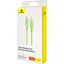Кабель Baseus Habitat Series Fast Charging Cable Type-C to Type-C 100W 1 м зелений - мініатюра 2