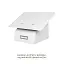 Вытяжка декоративная наклонная Weilor Aura WDS 63 White - миниатюра 8