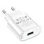 Зарядное устройство 18 Вт Hoco C109A универсальное сетевое зарядное устройство блок питания 1 USB 3 А Quick Charge 3.0 Белый - миниатюра 4