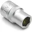 Головка торцева Wurth шестигранна 1/2IN коротка SW12 Red Stripe (5763012012) - мініатюра 3