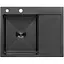 Кухонная мойка Kroner KRP Schwarze - 6350LHM PVD (3.0/1.0 мм) (CV031322) - миниатюра 1