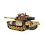 Детский танк на дистанционном управлении пульт звуки светодиод 1:18 бежевый 0139 - миниатюра 4