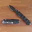 Нож складной Boker Magnum Black Spear полусеррейтор Черный - миниатюра 2