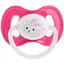 Пустушка Canpol babies Bunny & Company латексна кругла 6-18 міс. рожева (23/278_pin_new) - мініатюра 1