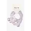 Резинка с украшениями для девочки Polin 2 шт 4048A-25 Сиреневый - миниатюра 1