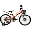 Велосипед Profi MB 18OXIC Neon Orange від 4 до 7 років пластикові крила додаткові колеса18" помаранчевий - мініатюра 1