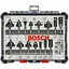 Набор комбинированных фрез Bosch Professional 6 мм 15 шт. (2.607.017.471) - миниатюра 1