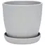 Горщик Elsa Clio перлина 4 л сірий (clio-p-4-gre) - мініатюра 1