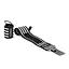 Бинти для зап'ясть (кистьові бинти) Cornix Wrist Wraps XR-0194 Black/White - миниатюра 1