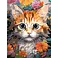Картина по номерам Strateg Рыжий котенок 30х40 см (SS-1290) - миниатюра 1