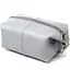 Практичная кожаная косметичка Shvigel 16404 серая - миниатюра 1