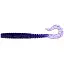 Силикон FishUP Vipo 2.8" #060 - Dark Violet/Павлина & Silver (9 шт/уп) - миниатюра 1