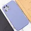 Чехол Silicone Case Full Camera Protective AA NO LOGO для Apple iPhone 12 Pro Max 6.7 Серый/Lavender Gray - миниатюра 5