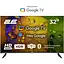 2E Телевизор 32" LED HD 60Hz Smart Google TV Black - миниатюра 1