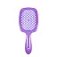 Щітка для волосся Salon Professional SP0099 SL масажна, продувна 20 см фіолетова - мініатюра 3