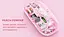 Компьютерная мышь T-WOLF X11 беспроводная бесшумная с аккумулятором 2,4G+Bluetooth Pink - миниатюра 2