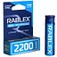 Літій-іонний акумулятор Rablex 18650 2200 mAh 3.7 V (Li-ion) Original із захистом синій - мініатюра 2