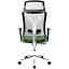 Офисное кресло GT Racer X-W80, черно-зеленое (X-W80 Black/Green) - миниатюра 4