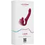 Безремінний страпон Lovense Lapis vibrating Strapless Strap-on - мініатюра 9