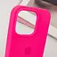 Чохол Epik Silicone Case Full Protective AA для Apple iPhone 15 Pro 6.1 Рожевий/Barbie pink - мініатюра 3