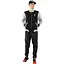 Флісова кофта Dynafit 24/7 PTC Varsity Jacket Mns M Сіра/Чорна (1054-016.002.2546) - мініатюра 2
