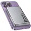 Портативний ЗП Power Bank Hoco Q36 Sunlight magnetic suction+holder PD20W з БЗП 5000 mAh Metal grey - мініатюра 5