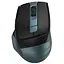 Мышь A4Tech Fstyler FB35CS, Midnight Green, USB, беспроводная бесшумная, оптическая, BT+RF (Combo), 1200/1600/2000/2400 dpi, 125 Hz, 6 кнопок, встроенный Li аккумулятор - миниатюра 1