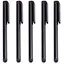 Стилус для ємнісних екранів, чорний (комплект 5 шт.) - мініатюра 1