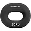 Еспандер кістьовий PowerPlay силіконовий PP-4336 Hand Grip Hard 30 кг Чорний (PP_4336_Black_30kg) - мініатюра 1