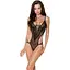 Боді монокіні з декольте Passion ERZA Body black L/XL - мініатюра 1