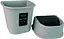 Контейнер для муcора Motek 22 л Серый (СPY-115)  - миниатюра 4