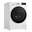 Стиральная машина LG фронтальная 105 кг 1400 A+++ 57 см дисплей пара инвертор белый - миниатюра 2