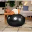 Фитбол массажный Hop-Sport 65см черный + насос - миниатюра 3