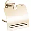 Тримач туалетного паперу з кришкою VBI Venus brushed gold VBI-040013BG Золотий - мініатюра 1