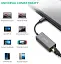 Переходник to Ethernet Ugreen US236 USB Type-C to 10/100/1000Mbps Ethernet Adapter - миниатюра 6