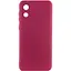 Чохол Silicone Cover Lakshmi Full Camera (A) для Samsung Galaxy A03 Core Бордовий / Marsala - мініатюра 1