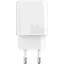 Мережевий зарядний пристрій Proove Silicone Power Plus 30W Type-C + USB White (WCSP3011002) [130282] - мініатюра 3