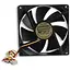 Вентилятор 92 мм Gembird Fancase2/BALL чорний 92x92x25 мм 2800 rpm 22.8 дБ(А) 3-pin кульковий підшипник - мініатюра 1
