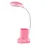 Настольная лампа Brille на батарейках с USB LED SL-88 5W Pink - миниатюра 1