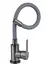 Змішувач для кухні Brinex Pure 015F3 з гнучким виливом Graphite/Grey BRIPUR015F3GRG - мініатюра 2