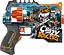 Пистолет BH104 Turbo & Fast с автоматическим барабаном с мягкими патронами 12шт "Шальные гонщики" (6955048161104) - миниатюра 1