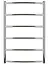Водяной полотенцесушитель Mario Классик HP 800x530/500 1.3.0102.01.P, Хром, нижнее - миниатюра 1