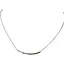 Срібне кольє Qvaliz. 908-01044 40 - мініатюра 1